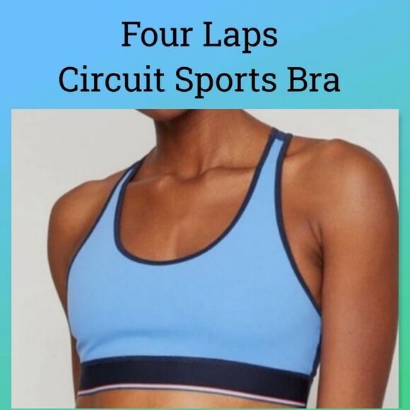 NWT FOUR LAPS CIRCUIT SPORTS BRA - Picture 1 of 9